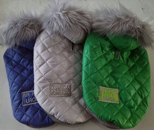 Winterjacke Maßgeschneidert - personalisiert + Hundename WJ4