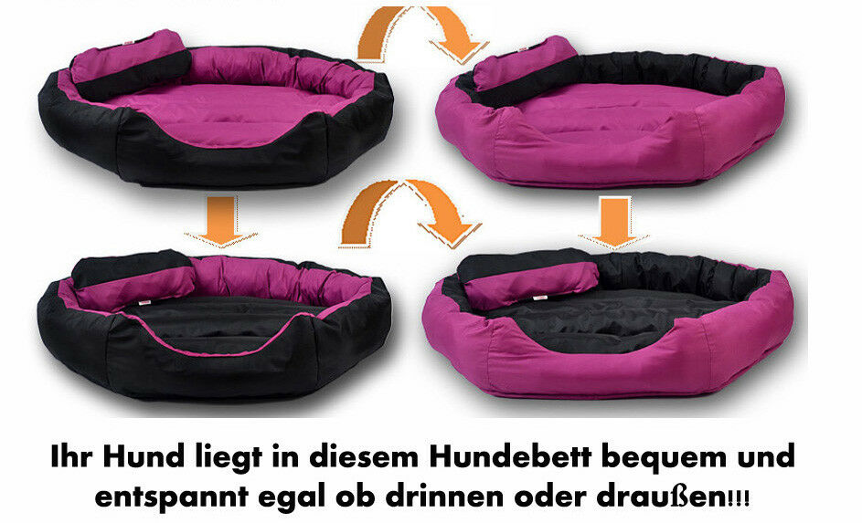 4in1 In- und Outdoor Hundebett L-XXXL