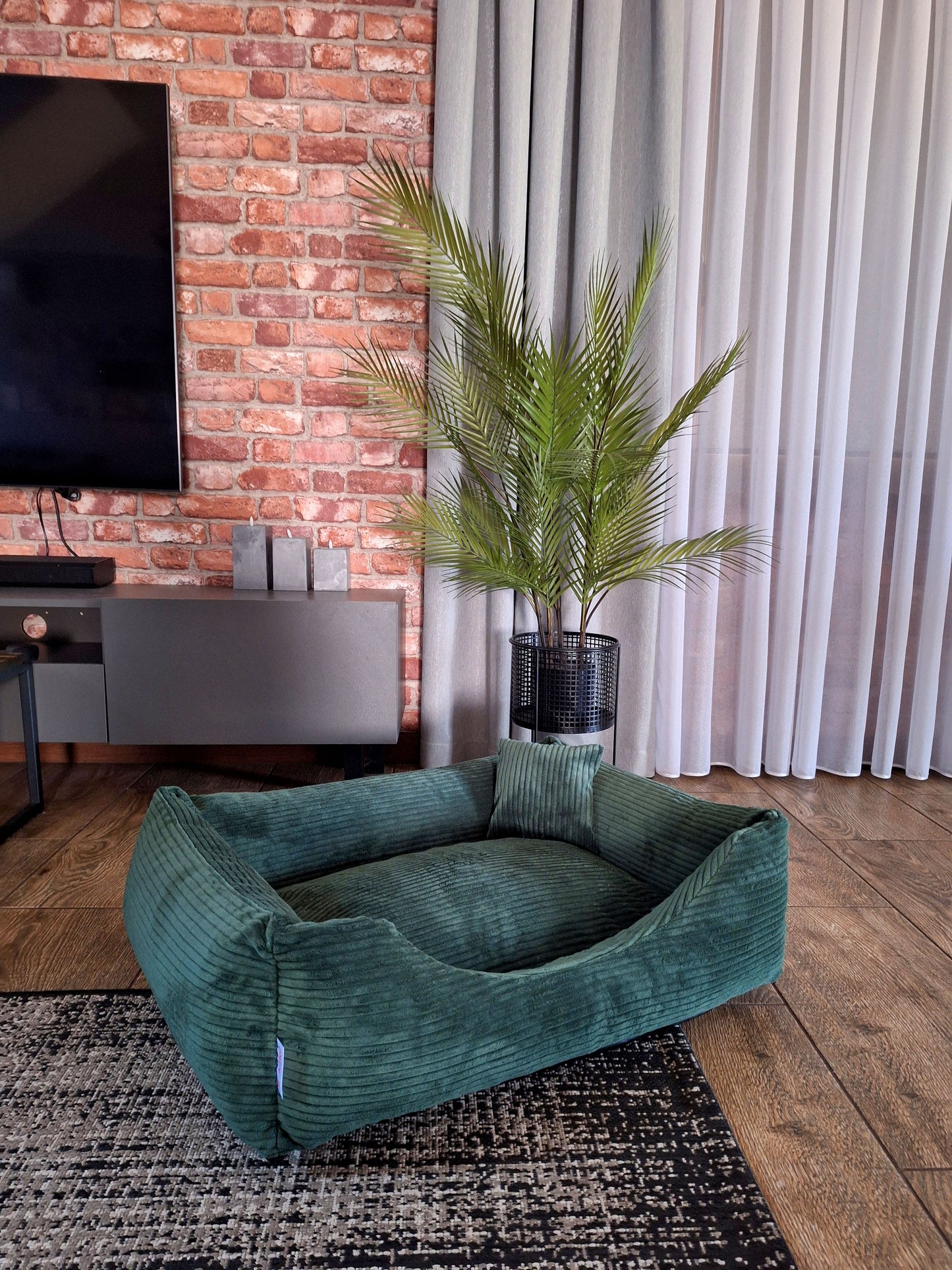 Hundebett aus Kordsamt HB6